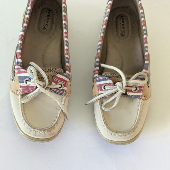 Sperry Angelfish Striped Boat Shoes - Picture 4 of 12